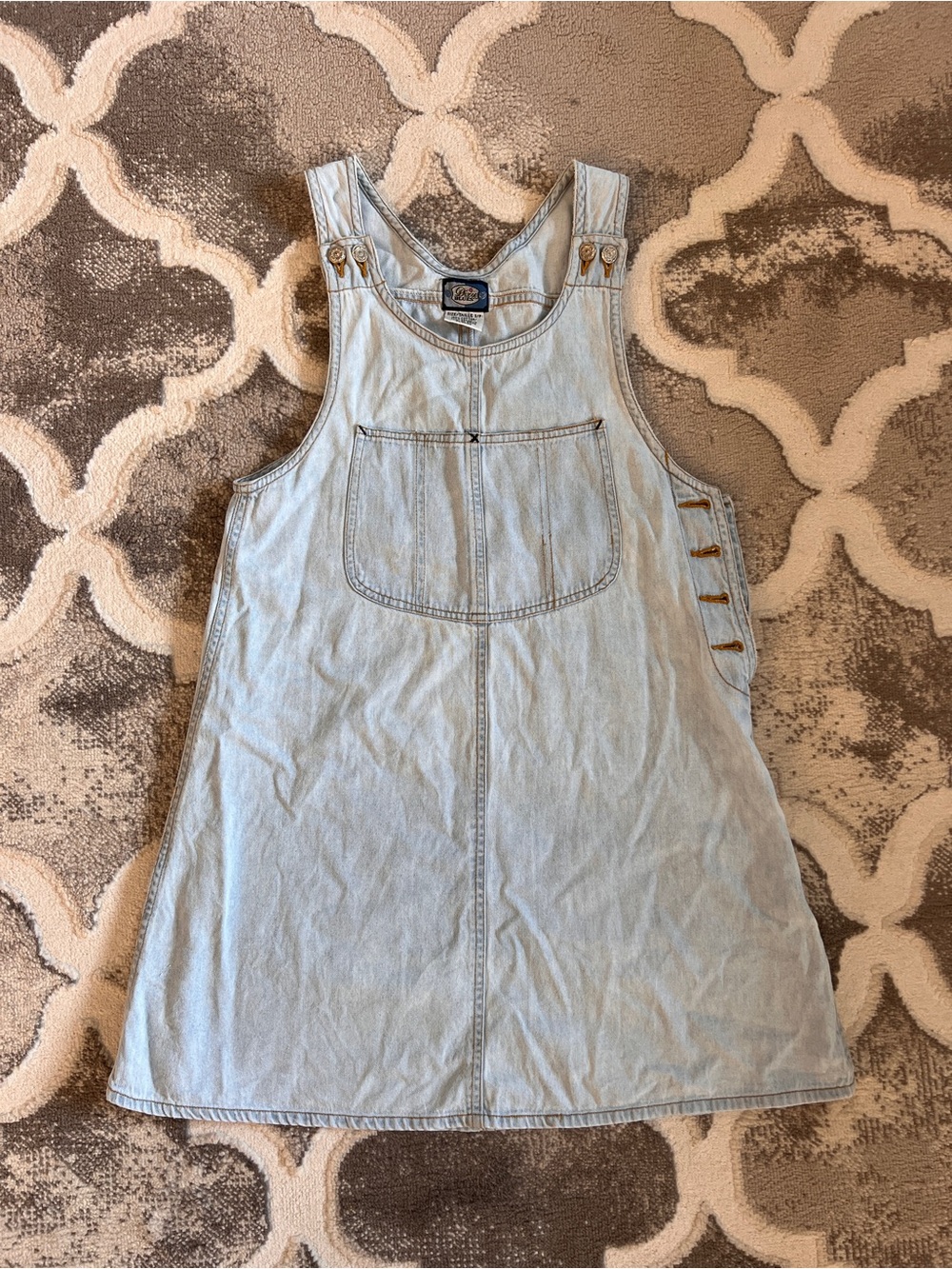 Vintage 90’s Light Wash Denim Dress
